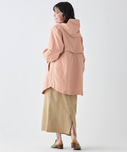 KRIFF MAYER Lady's Collection(クリフメイヤーレディースコレクション)の「ゆったりマウンテンパーカー(マウンテンパーカー・レディース・ピンク/ダークグレー/ナチュラル/カラフル/ライトグリーン・LARGE/MEDIUM)」の8枚目の写真