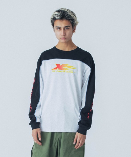 PIPING L/S TEE（Tシャツ/カットソー）｜XLARGE（エクストララージ）