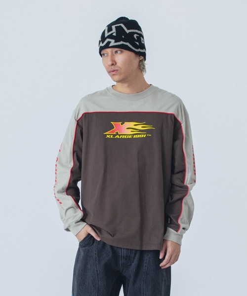 XLARGE（エクストララージ）の「PIPING L/S TEE（Tシャツ
