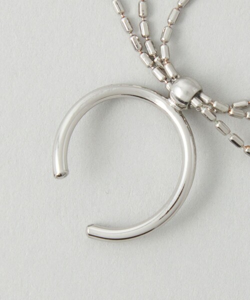 CITEN（シテン）の「＜CITEN＞リボンイヤーカフ（イヤーカフ・レディース・シルバー/ゴールド・FREE）」の8枚目の写真