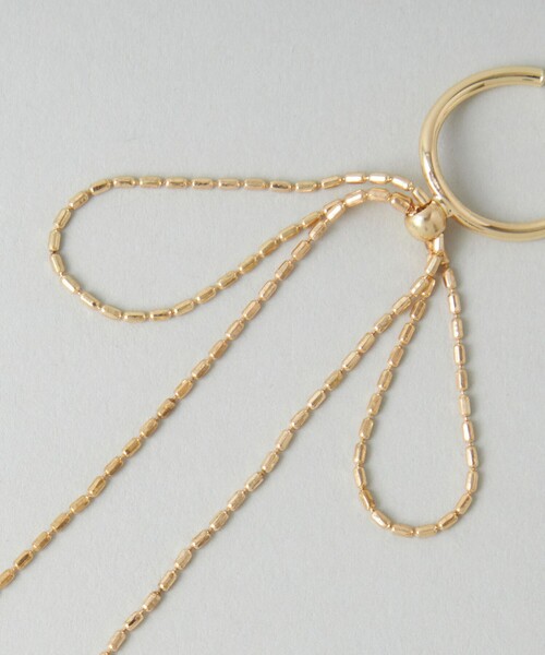 CITEN（シテン）の「＜CITEN＞リボンイヤーカフ（イヤーカフ・レディース・シルバー/ゴールド・FREE）」の11枚目の写真