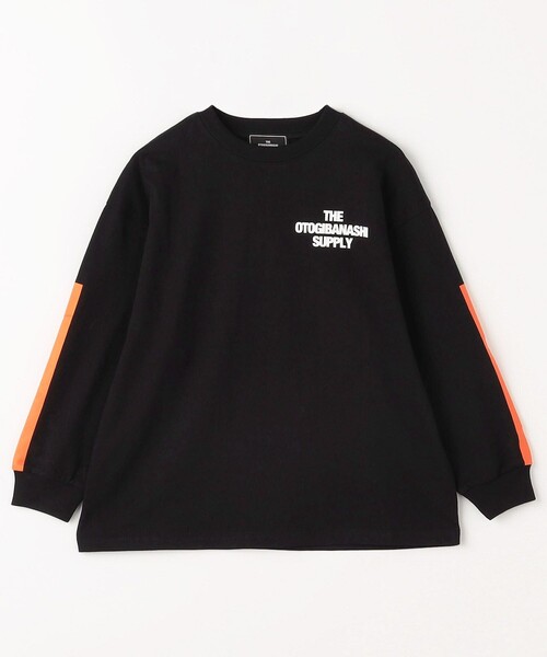 FREAK'S STORE（フリークスストア）の「THE OTOGIBANASHI SUPPLY/オトギバナシサプライ 【KID‘S】line tee/ライン ロングスリーブ カットソー（Tシャツ/カットソー・キッズ・ホワイト/ブラック・X-LARGE/MEDIUM/SMALL/LARGE）」の10枚目の写真