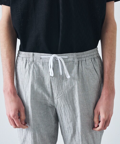 5351 POUR LES HOMMES(ゴーサンゴーイチプールオム)の「【セットアップ対応】コットン ワッシャー プリント パンツ(スラックス・メンズ・ホワイト/ブラック・44/46/48/50)」の16枚目の写真