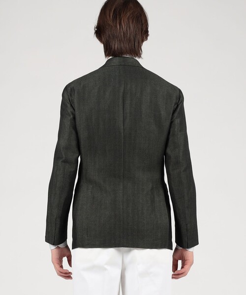 セール】【別注】De Petrillo リネンコットン シングルブレステッド3B