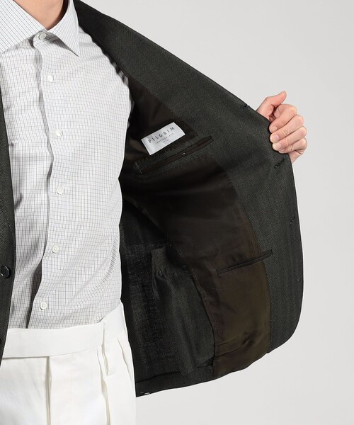 セール】【別注】De Petrillo リネンコットン シングルブレステッド3B