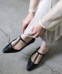 select MOCA | Tストラップメリージェーンサンダル(パンプス)