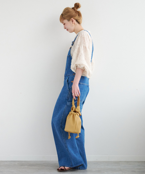 B.C STOCK(ベーセーストック)の「ワンハンドBAG(ショルダーバッグ・レディース・イエロー/ブラック/サックスブルー・FREE)」の6枚目の写真