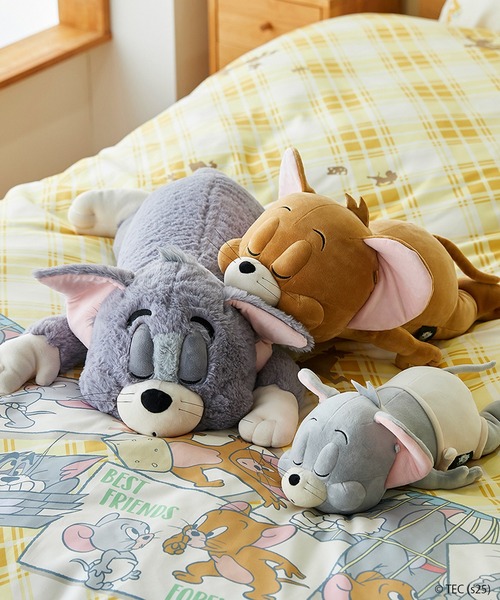 公式】トムとジェリー おもちのような柔らかさの抱き枕＜もちはぐ