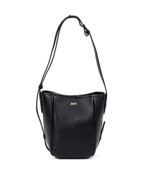 Beau're(ヴュレ)の「【BEAURE/ビュレ】カウレザー バケツ型 ワンマイル BAG(ショルダーバッグ・レディース・アイボリー/ブラウン/シルバー/レッド/ブラック・FREE)」の10枚目の写真