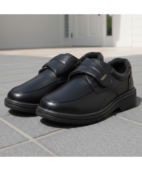 Bio Fitter(バイオフィッター)の「【Bio Fitter】 ストレッチカジュアルシューズ(スニーカー・メンズ・ブラック・24.5cm/25.5cm/26.5cm/27.5cm/25.0cm/26.0cm/27.0cm/28.0cm)」の1枚目の写真
