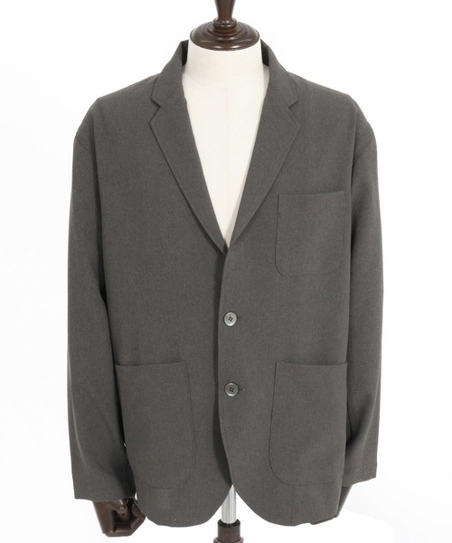 mj10564-テックリネンテーラードジャケット（テーラードジャケット