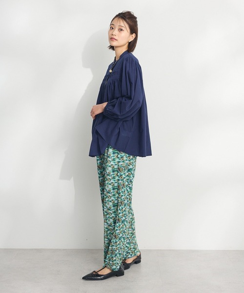 CRAFT STANDARD BOUTIQUE(クラフトスタンダードブティック)の「インド綿ピンタックブラウス(シャツ/ブラウス・レディース・オフホワイト/ネイビー/レッド・FREE)」の21枚目の写真