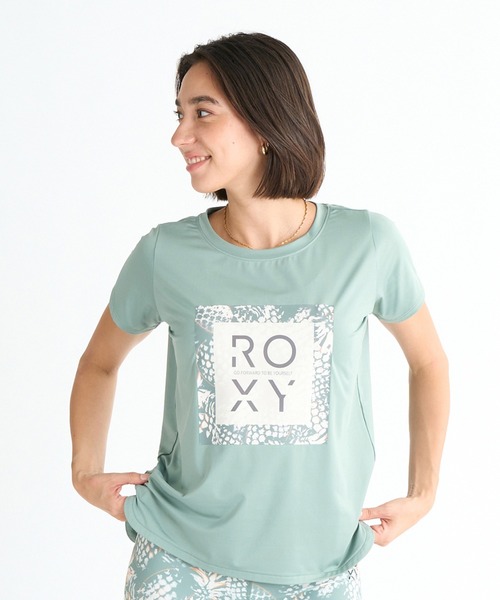 ROXY（ロキシー）の「ロキシー ROXY FROM THE INSIDE TEE（Tシャツ/カットソー・レディース・ホワイト/ブルー/ブラック・M/L）」の5枚目の写真