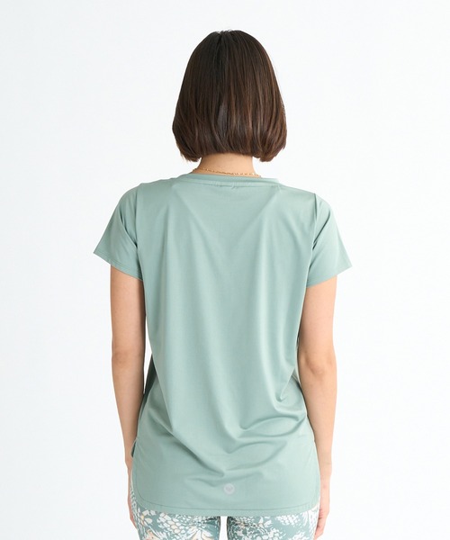 ROXY（ロキシー）の「ロキシー ROXY FROM THE INSIDE TEE（Tシャツ/カットソー・レディース・ホワイト/ブルー/ブラック・M/L）」の7枚目の写真