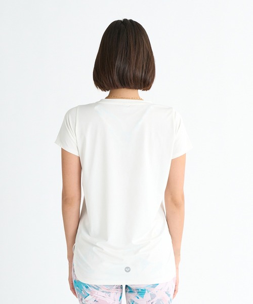 ROXY（ロキシー）の「ロキシー ROXY FROM THE INSIDE TEE（Tシャツ/カットソー・レディース・ホワイト/ブルー/ブラック・M/L）」の10枚目の写真