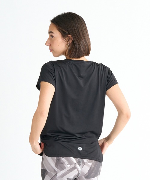 ROXY（ロキシー）の「ロキシー ROXY FROM THE INSIDE TEE（Tシャツ/カットソー・レディース・ホワイト/ブルー/ブラック・M/L）」の15枚目の写真