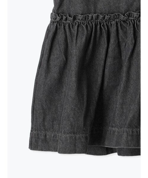 Samansa Mos2 blue（サマンサモスモスブルー）の「【ECO DENIM】 ペプラムベスト（ベスト・レディース・オフホワイト/チャコールグレー・F）」の16枚目の写真
