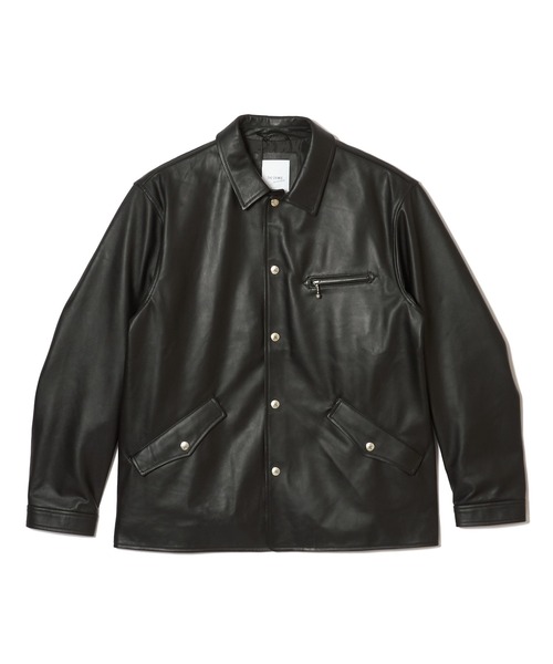 SPANISH LAMB LEATHER SPORTS JACKET（カバーオール）｜CRIMIE