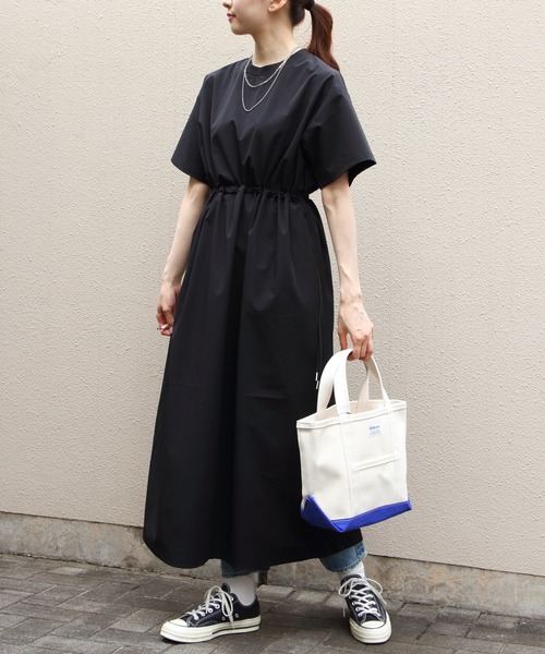 WILD THINGS(ワイルドシングス)の「WILD THINGS/ワイルドシングス ラックスワンピース LAX ONEPIECE(ワンピース・レディース・グリーン/ブルー/ブラック・M)」の2枚目の写真