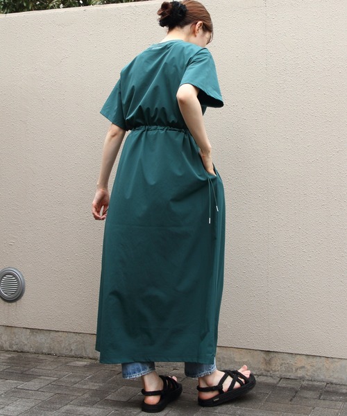 WILD THINGS(ワイルドシングス)の「WILD THINGS/ワイルドシングス ラックスワンピース LAX ONEPIECE(ワンピース・レディース・グリーン/ブルー/ブラック・M)」の19枚目の写真