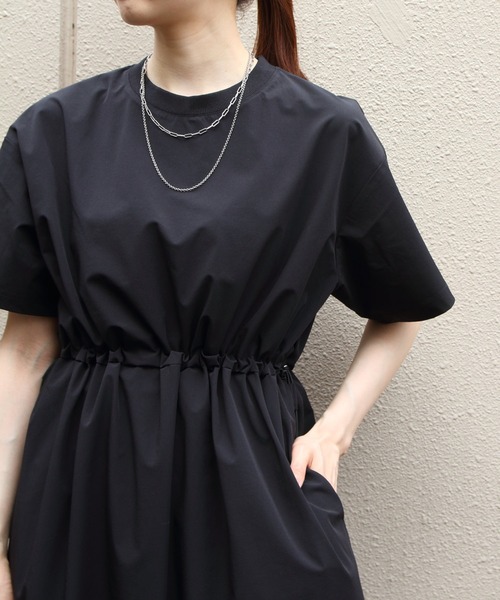 WILD THINGS(ワイルドシングス)の「WILD THINGS/ワイルドシングス ラックスワンピース LAX ONEPIECE(ワンピース・レディース・グリーン/ブルー/ブラック・M)」の9枚目の写真