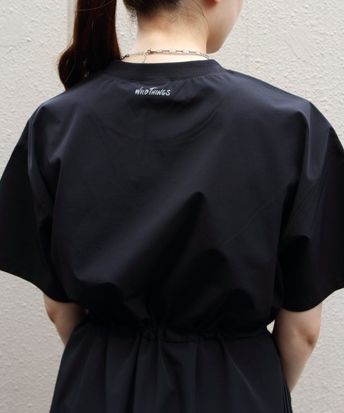 WILD THINGS(ワイルドシングス)の「WILD THINGS/ワイルドシングス ラックスワンピース LAX ONEPIECE(ワンピース・レディース・グリーン/ブルー/ブラック・M)」の10枚目の写真