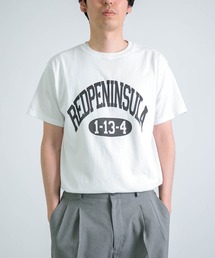 SPELLBOUND（スペルバウンド）の「[ SPELLBOUND / スペルバウンド ] US天竺 GOOD ON SSプリントTee 【RED PENINSULA】（Tシャツ/カットソー）」