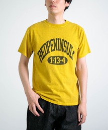 SPELLBOUND（スペルバウンド）の「[ SPELLBOUND / スペルバウンド ] US天竺 GOOD ON SSプリントTee 【RED PENINSULA】（Tシャツ/カットソー）」