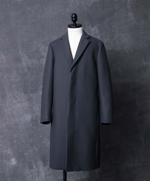 UNITED TOKYO グレー チェスターコート サイズ1 セール/ブランド古着】チェスターコート（チェスターコート）｜UNITED