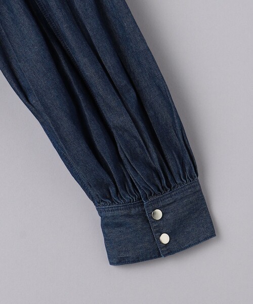 pheeta デニムブラウス 別注】＜Pheeta＞Trinity デニム シャツジャケット/013