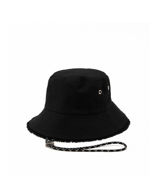 Casselini（キャセリーニ）の「Casselini(キャセリーニ)リバーシブルバケハ（キャップ・レディース・ブラック/アイボリー/ブラウン・FREE）」の8枚目の写真