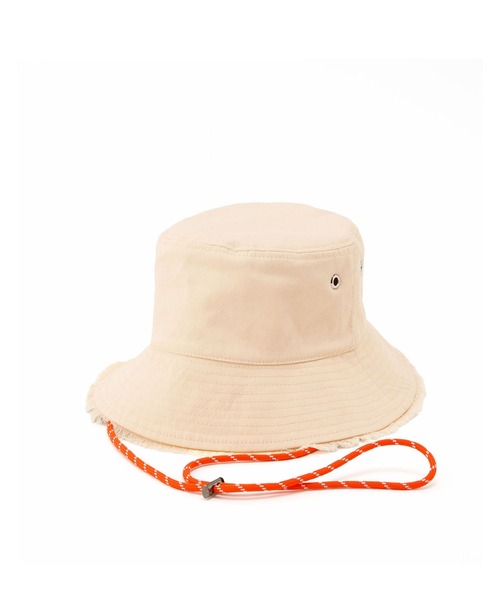 Casselini（キャセリーニ）の「Casselini(キャセリーニ)リバーシブルバケハ（キャップ・レディース・ブラック/アイボリー/ブラウン・FREE）」の4枚目の写真