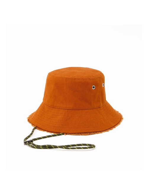 Casselini（キャセリーニ）の「Casselini(キャセリーニ)リバーシブルバケハ（キャップ・レディース・ブラック/アイボリー/ブラウン・FREE）」の6枚目の写真