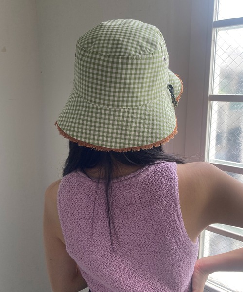 Casselini（キャセリーニ）の「Casselini(キャセリーニ)リバーシブルバケハ（キャップ・レディース・ブラック/アイボリー/ブラウン・FREE）」の20枚目の写真