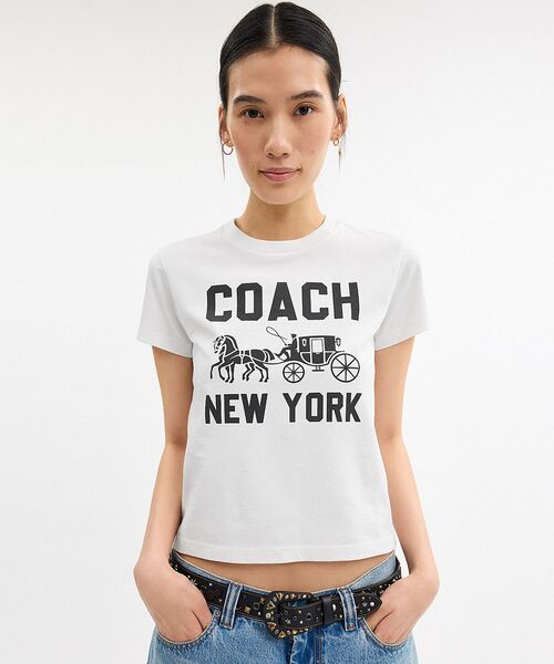 ホース アンド キャリッジ Tシャツ・オーガニック コットン COACH｜【公式】ホース アンド キャリッジ Tシャツ