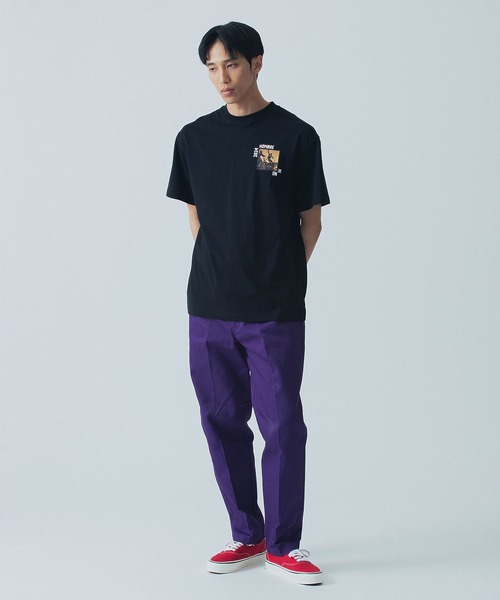 Hombre Nino（オンブレニーニョ）の「Hombre Nino S/S PRINT TEE/BIKE HN0241-CT0017（Tシャツ/カットソー・メンズ・ブラック/ホワイト・L/M）」の4枚目の写真