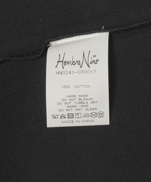 Hombre Nino（オンブレニーニョ）の「Hombre Nino S/S PRINT TEE/BIKE HN0241-CT0017（Tシャツ/カットソー・メンズ・ブラック/ホワイト・L/M）」の14枚目の写真