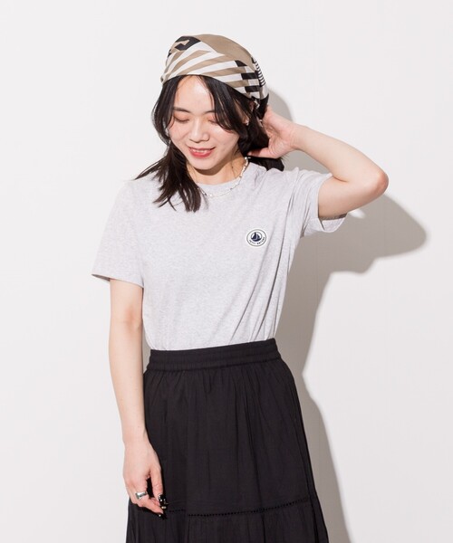 PETIT BATEAU × FREAK'S STORE/プチバトー 別注 WAPPEN T-shirt