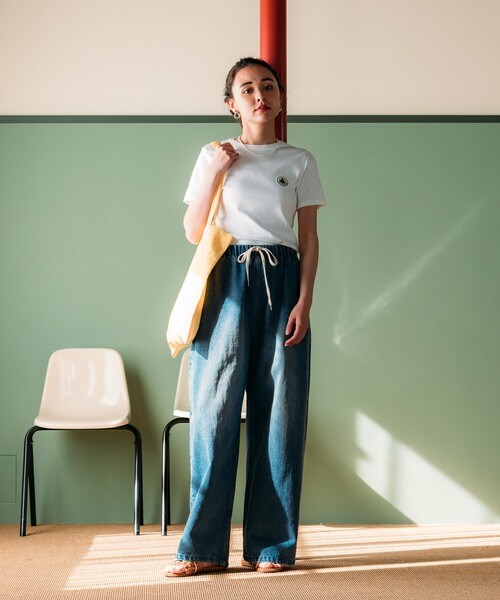 新品　PETIT BATAAU×フリークスストア/プチバトー別注ワッペンTシャツ PETIT BATEAU × FREAK'S STORE/プチバトー 別注 WAPPEN T-shirt