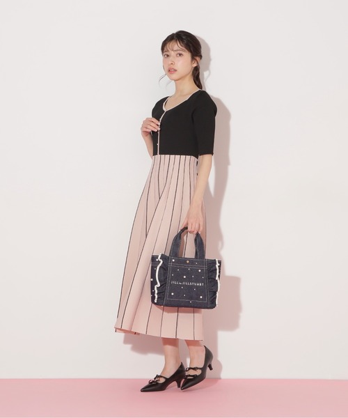 JILL by JILL STUART（ジルバイジルスチュアート）の「◇パールフリルトートバッグ（トートバッグ・レディース・ブルー/インディゴブルー・FREE）」の14枚目の写真