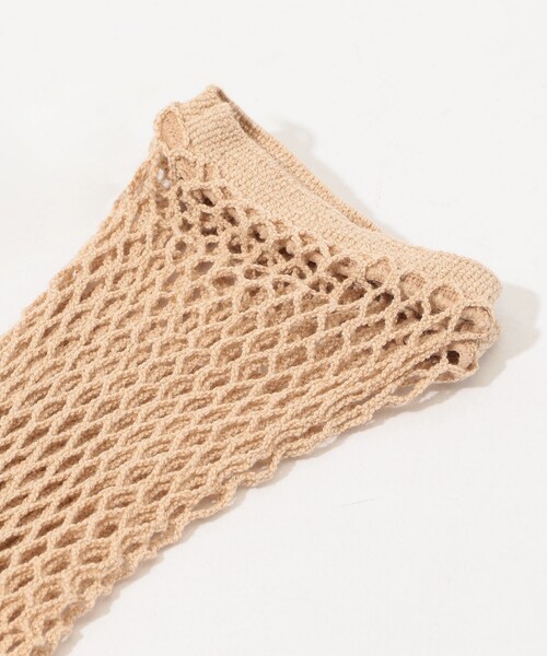 babaco（ババコ）の「■babaco フィッシュネットソックス（ソックス/靴下・レディース・レッド/ライトベージュ/ブラック・FREE）」の5枚目の写真