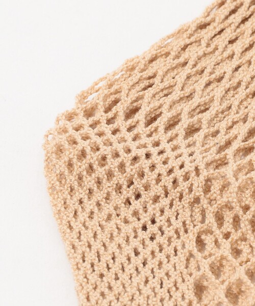 babaco（ババコ）の「■babaco フィッシュネットソックス（ソックス/靴下・レディース・レッド/ライトベージュ/ブラック・FREE）」の6枚目の写真