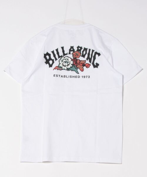 BILLABONG(ビラボン)の「BILLABONG メンズ THEME ARCH Tシャツ 【2025年春夏モデル】/ビラボンバックプリントクルーネック半袖Tシャツ(Tシャツ/カットソー・メンズ・ホワイト/ブラック・LARGE/X-LARGE/MEDIUM)」の3枚目の写真