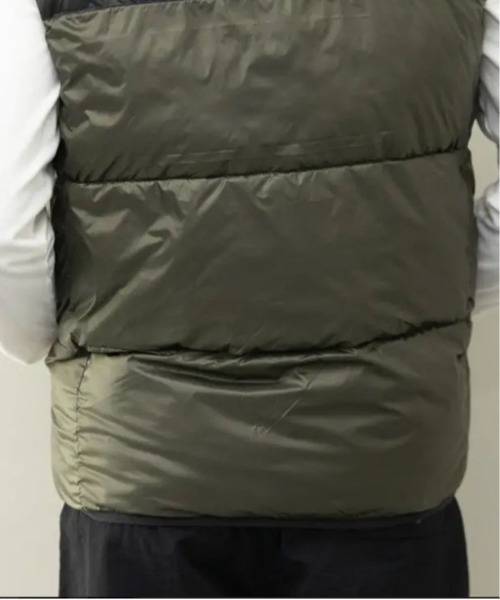 B.I.D.(ビーアイディー)の「《スタンド 切替 ダウンベスト(ダウンベスト・メンズ・タン/ブラック/カーキ・LARGE)」の17枚目の写真