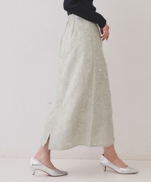 OPAQUE.CLIP | フリンジジャーカードナロースカート【洗える】(スカート)