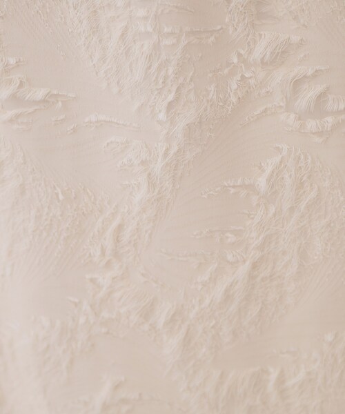 OPAQUE.CLIP（オペークドットクリップ）の「フリンジジャーカードナロースカート【洗える】（スカート・レディース・オフホワイト/ネイビー/ライトグレー・38/40/42）」の20枚目の写真