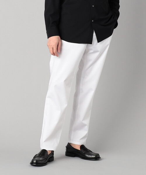 COMME CA MEN(コムサメン)の「浜松織り コットンサテンストレッチ 5ポケットスリムパンツ(その他パンツ・メンズ・ネイビー/ホワイト/ブラック・S/M/L)」の2枚目の写真