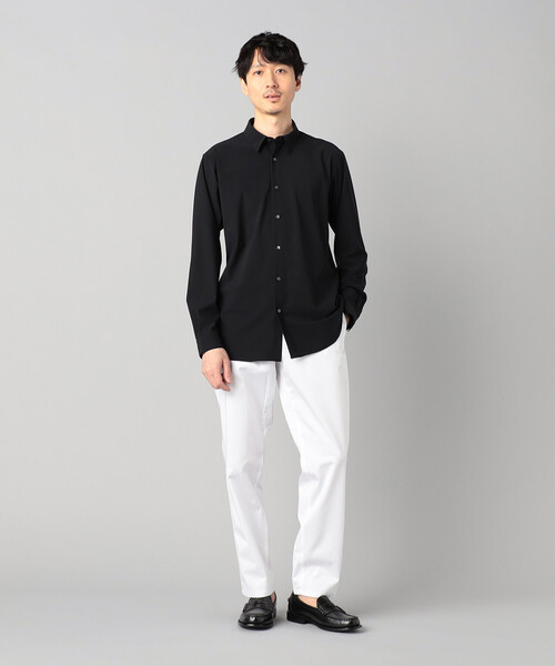 COMME CA MEN(コムサメン)の「浜松織り コットンサテンストレッチ 5ポケットスリムパンツ(その他パンツ・メンズ・ネイビー/ホワイト/ブラック・S/M/L)」の19枚目の写真