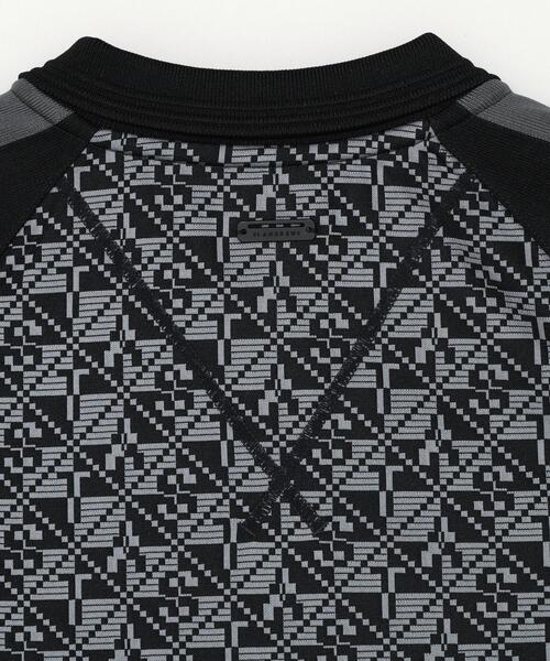 St ANDREWS(セントアンドリュース)の「【St ANDREWS】STAチェッカー柄ジャガード半袖ポロシャツ (MENS)(ポロシャツ・メンズ・ホワイト/ブラック・M/L)」の16枚目の写真