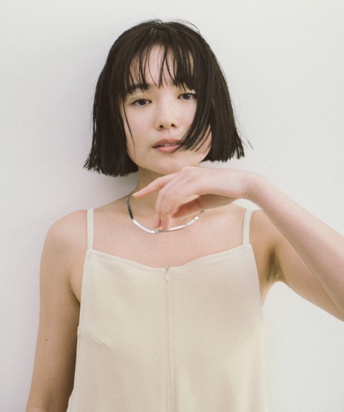 HANNE（アン）の「【Mikako collaboration】キャミワイドオールインワン（つなぎ/オールインワン・レディース・ネイビー/アイボリー/ブラック・S/M）」の21枚目の写真